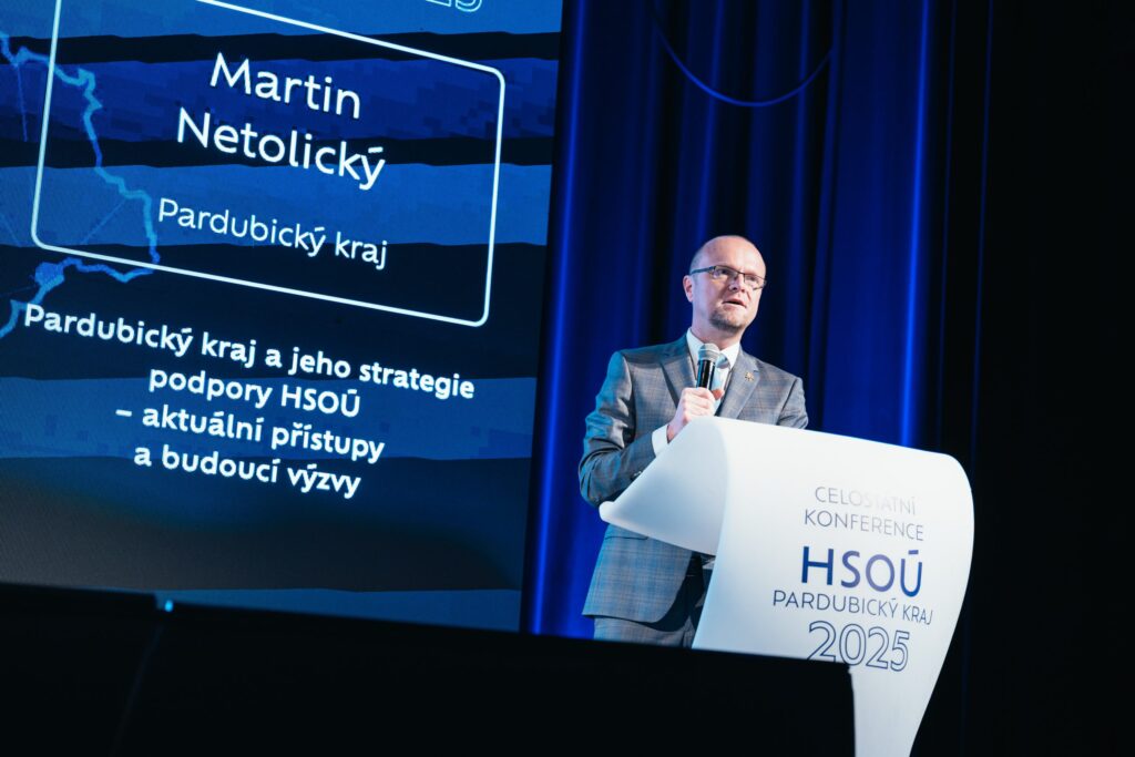 Martin Netolický na konferenci HSOÚ 2025